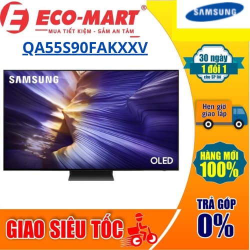 QA55S90FAKXXV Smart Tivi OLED Samsung AI 4K 55 inch QA55S90F - Ảnh 7