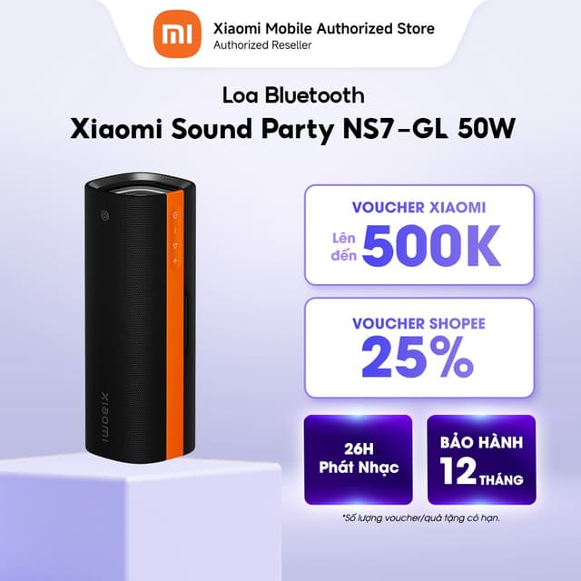 Loa Bluetooth Xiaomi Sound Party NS7-GL 50W - Ảnh 3