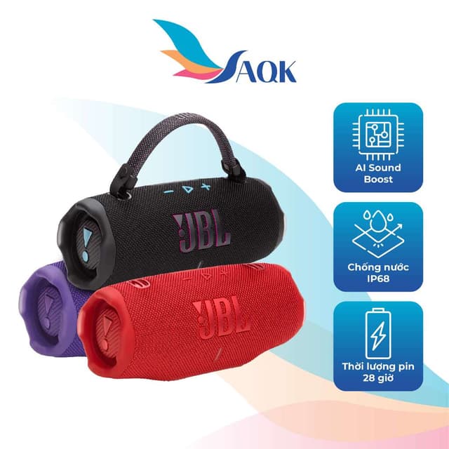 Loa Bluetooth JBL Charge 6 JBLCHARGE6 - Hàng chính hãng - Ảnh 1