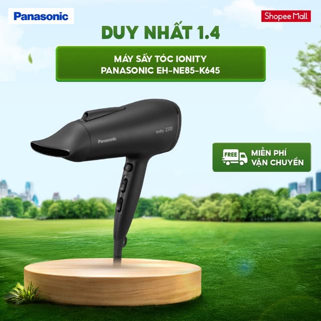 Máy sấy tóc ionity Panasonic EH-NE85-K645 bảo vệ tóc - Sấy siêu nhanh 2300W, hiệu suất sấy tương đương 2500W - Ảnh 6