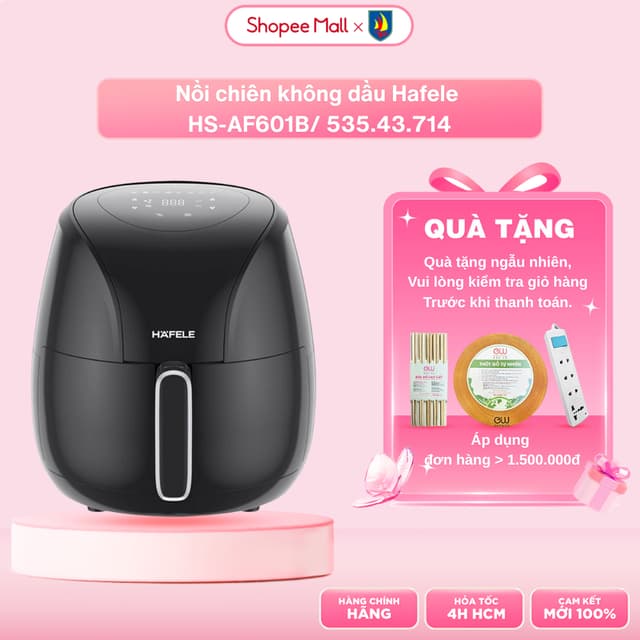 Nồi chiên không dầu Hafele HS-AF601B/ 535.43.714 - Dung tích 6.4 lít - Công nghệ khí nóng đối lưu - Ảnh 5