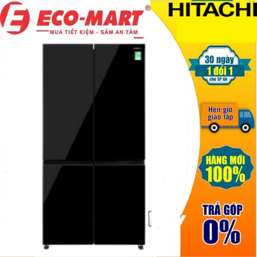 WB700PGV4 Tủ lạnh Hitachi Inverter 645 lít Multi Door R-WB700PGV4 GBK - Ảnh 1