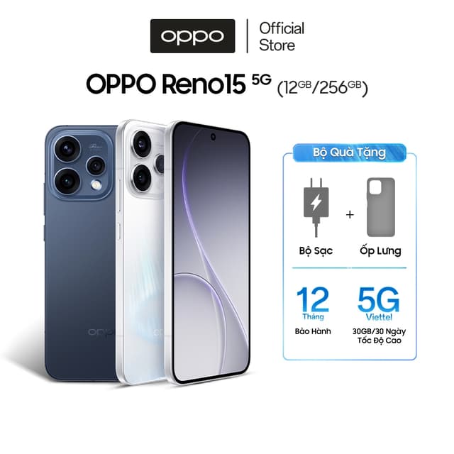 Điện thoại OPPO Reno15 5G 12GB/256GB có NFC, esim và siêu camera AI - Hàng chính hãng - Ảnh 11