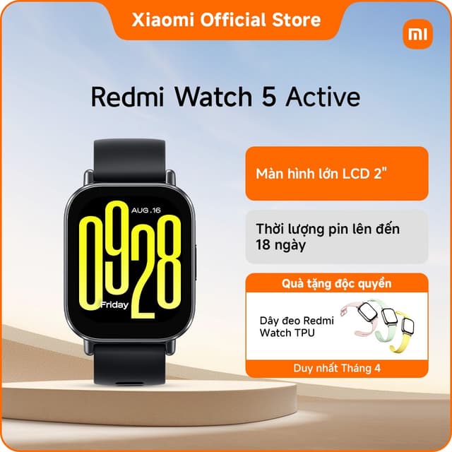 Đồng hồ thông minh Redmi Watch 5 |Redmi Watch 5 Lite| Redmi Watch 5 Active - Ảnh 5