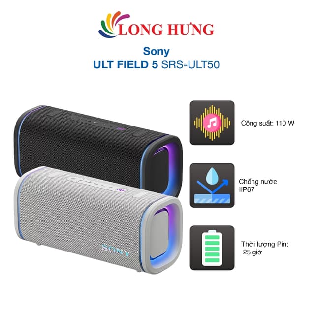 Loa Bluetooth Sony ULT FIELD 5 SRS-ULT50 - Hàng chính hãng - Ảnh 12