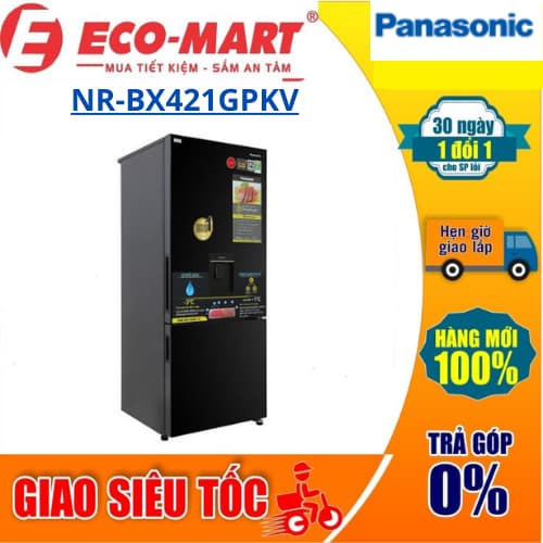 BX421GPKV Tủ lạnh Panasonic Inverter 377 lít NR-BX421GPKV - Ảnh 6