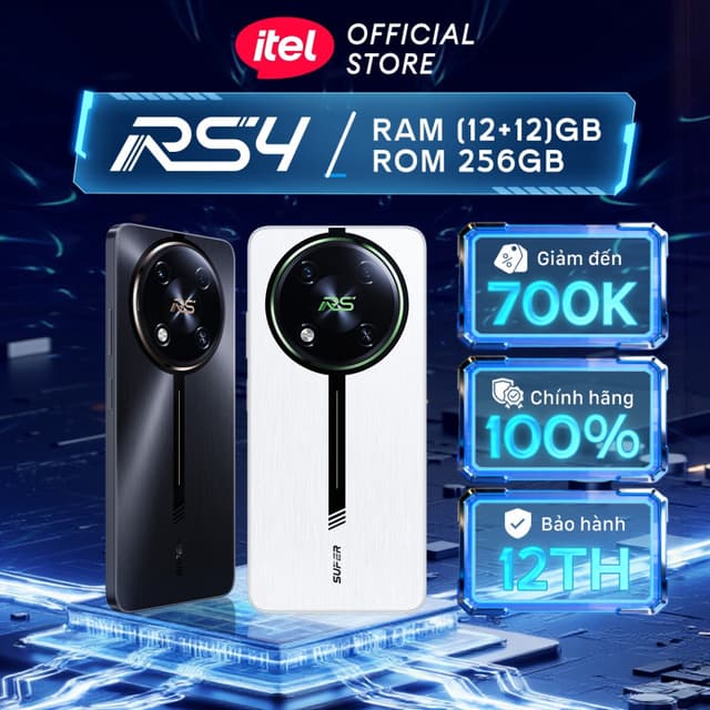 Điện Thoại Itel RS4 | NFC | 5000 mAH | 120Hz | Sạc Nhanh 45W | BH 12Tháng - Ảnh 9