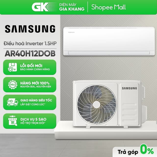AR40H12DOB | AR40H09DOB | AR10DYHZAWKNSV - Máy Lạnh Inverter SAMSUNG [Toàn Quốc] - Ảnh 3