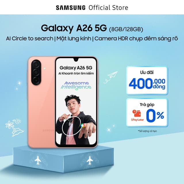 Điện Thoại Samsung Galaxy A26 5G 8GB/128GB - Ảnh 5