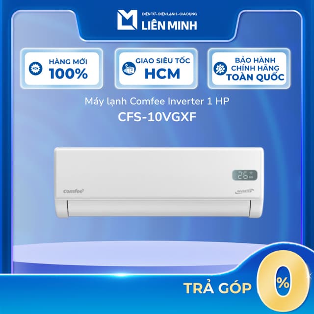 CFS-10VGXF | Máy Lạnh Comfee Inverter 1 HP CFS-10VGX [Giao Toàn Quốc] - Ảnh 3