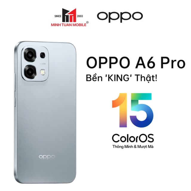 Điện Thoại Oppo A6 Pro (8GB/128GB) - Hàng Chính Hãng - Nguyên Seal Bảo Hành 12 Tháng - Ảnh 7