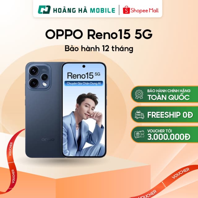 Điện thoại OPPO Reno15 5G 12GB/256GB hỗ trợ NFC/ Pin 6500mAh - Chính hãng (Nguyên seal chưa Active) - Ảnh 9