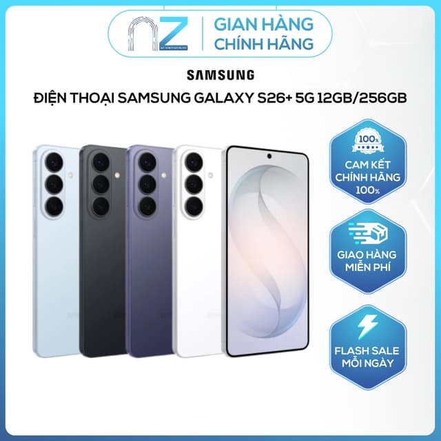 Điện thoại Samsung Galaxy S26+ 5G (12GB/256GB) - Nguyên Seal - Ảnh 1
