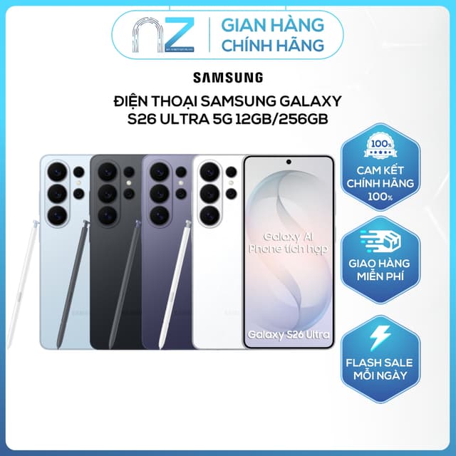 Điện thoại Samsung Galaxy S26 Ultra 5G (12GB/256GB) - Nguyên Seal - Ảnh 7