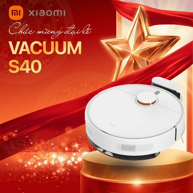 Robot Hút Bụi Lau Nhà Xiaomi Robot Vacuum S40 | Chính Hãng | Điều Hướng Thông Minh | BH 12 Tháng - Ảnh 8