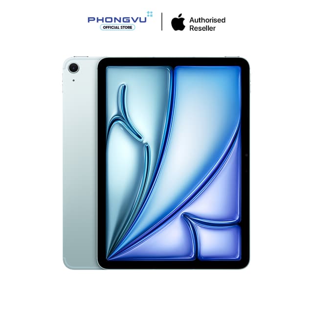Máy tính bảng Apple iPad Air M3 11 inch 5G 128GB (Chip M3 | RAM 8GB | Pin 7606 mAh | Liquid Retina) - Ảnh 8