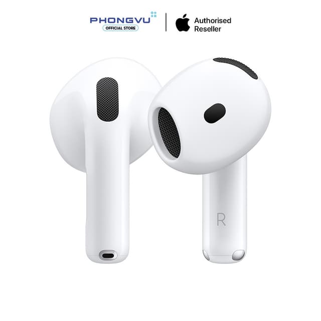 Tai nghe Bluetooth Apple AirPods 4 ANC (Chống ồn chủ động | Chip H2 | MagSafe USB-C) - Bảo hành 12th - Ảnh 3