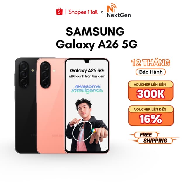 (KÍCH T1) Điện thoại Samsung Galaxy A26 5G (8GB + 128GB) - Hàng Chính Hãng Bảo Hành 12 Tháng - Ảnh 11