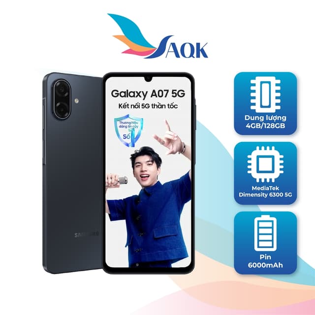 Điện thoại Samsung Galaxy A07 5G (4GB/128GB) - Hàng chính hãng - Ảnh 6