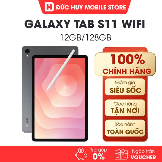 Máy Tính Bảng Samsung Galaxy Tab S11 WIFI 12GB/128GB Chính Hãng - Ảnh 5