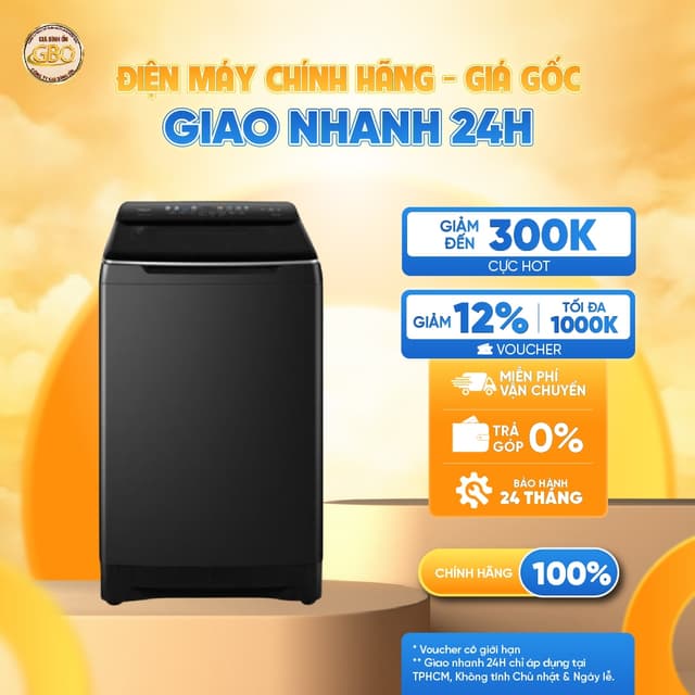 AWM16-B2158L(B) - Máy Giặt Aqua Inverter 16 Kg - Ảnh 8