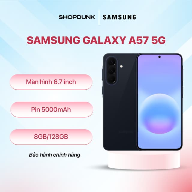 Điện thoại Samsung Galaxy A57 5G 8GB/128GB - Chính Hãng - Ảnh 5