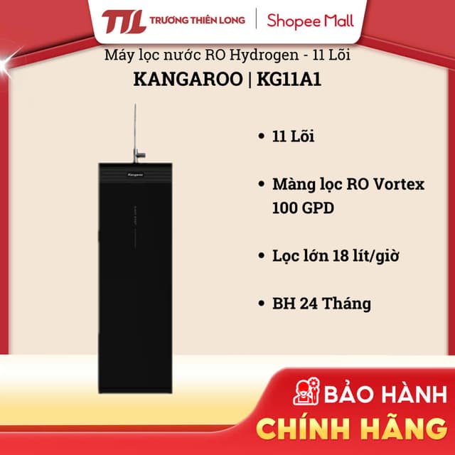 KG11A1 - Máy Lọc Nước RO Hydrogen Kangaroo KG11A1 - 11 Lõi [TOÀN QUỐC] - Ảnh 12