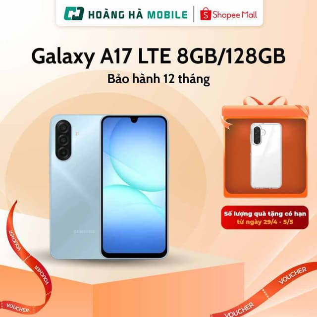 (Hỏa tốc) Điện thoại di động Samsung Galaxy A17 LTE 8GB/128GB - Nguyên Seal Chưa Active - Ảnh 6