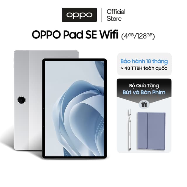 Máy tính bảng OPPO Pad SE Matte WiFi (4GB/128GB) - Hàng chính hãng - Ảnh 1