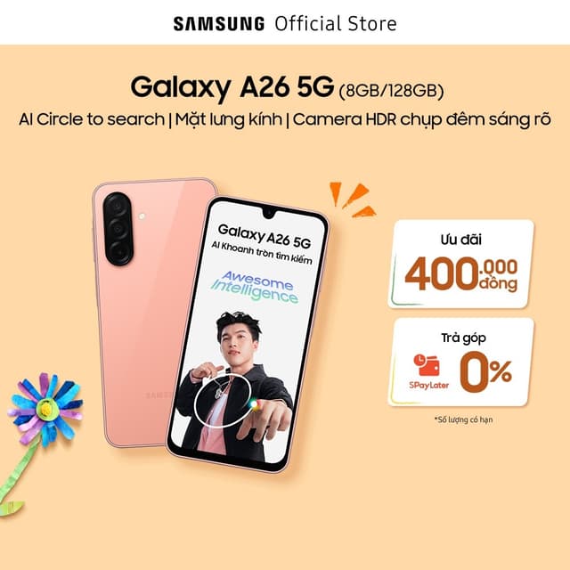 Điện Thoại Samsung Galaxy A26 5G 8GB/128GB - Ảnh 11