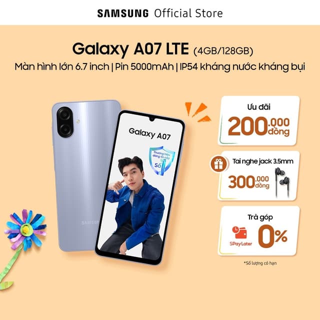 Điện Thoại Samsung Galaxy A07 LTE 4GB/128GB - Ảnh 7