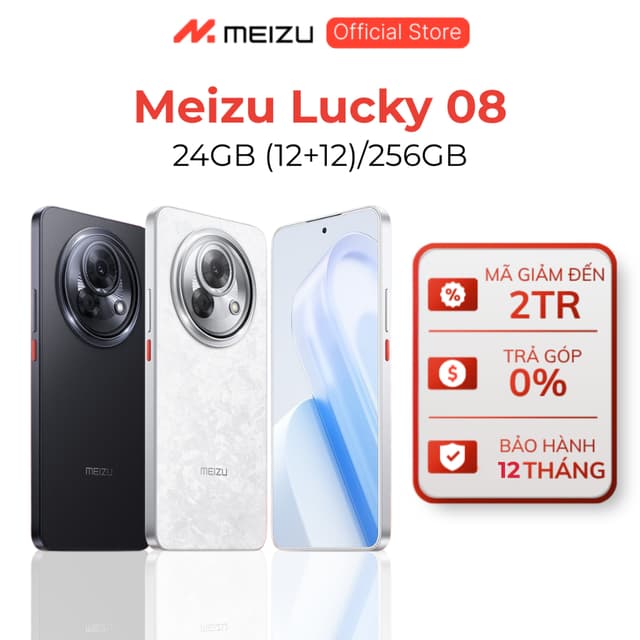 Điện Thoại Meizu Lucky 08 | Màn Hình LTPO Amoled 6.78" 144Hz | Snapdragon 7s Gen 2 |  Pin 6000mAh Sạc 33W | Chính Hãng - Ảnh 9