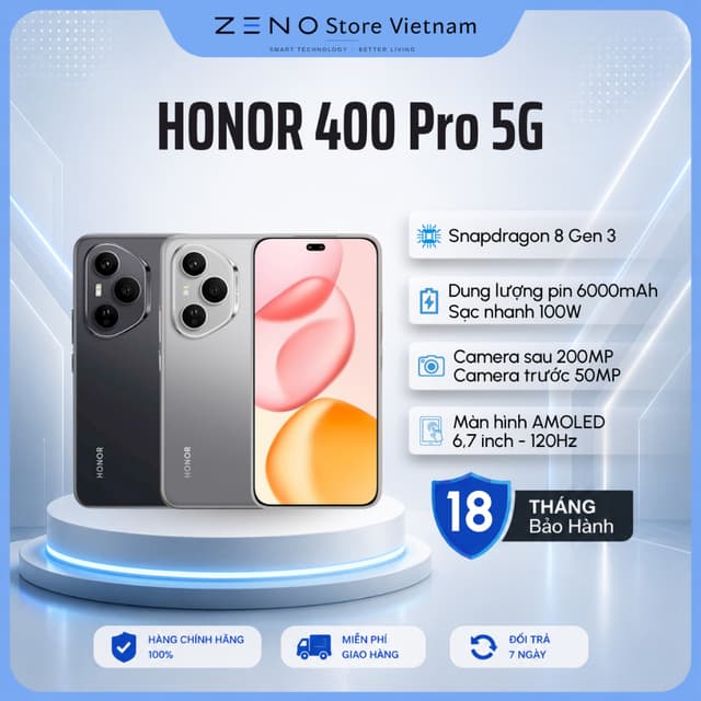 Điện thoại thông minh HONOR 400 Pro 5G 12GB 512GB chính hãng - Bảo hành 18 Tháng - Ảnh 8
