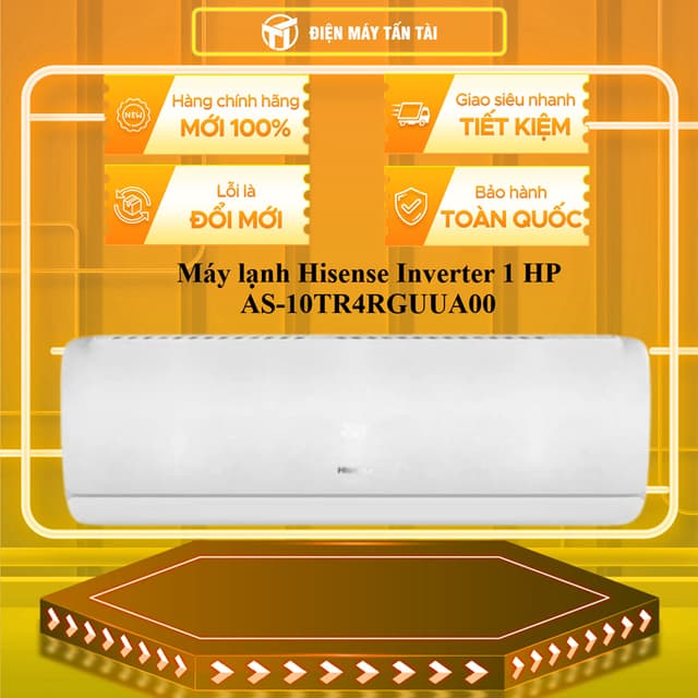 (HCM) - AS-10TR4RGUUA00 - Máy lạnh Hisense Inverter 1 HP AS-10TR4RGUUA00 - Ảnh 6