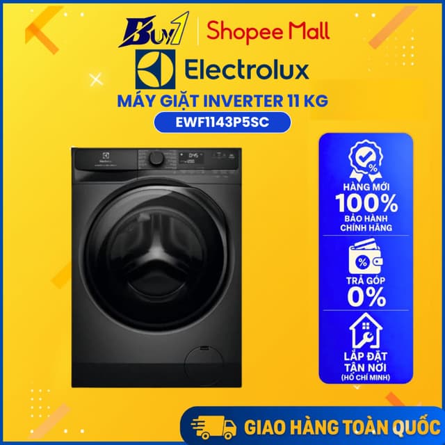Máy giặt Electrolux UltimateCare 500 Inverter 11 kg EWF1143P5SC - Hàng Chính Hãng - Ảnh 3