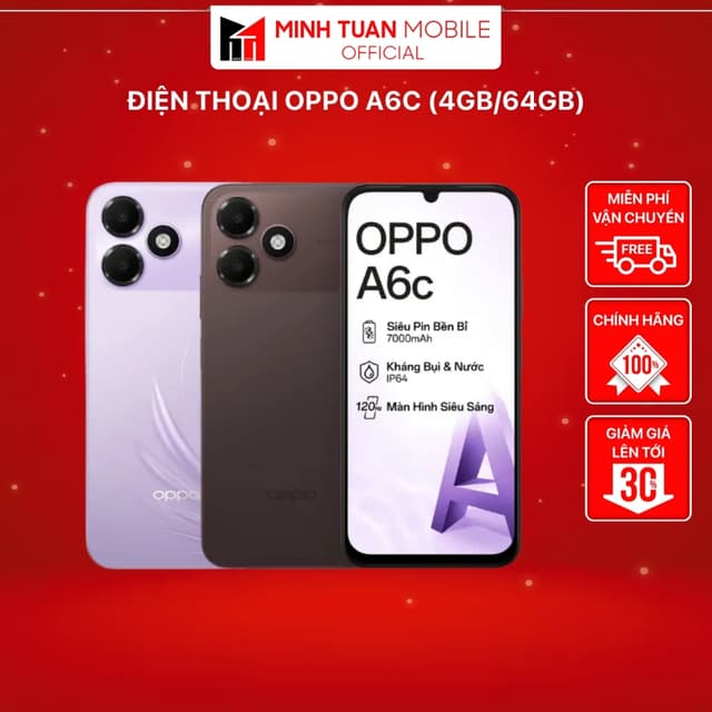Điện Thoại OPPO A6c (4GB/64GB) - Hàng Chính Hãng - Ảnh 9