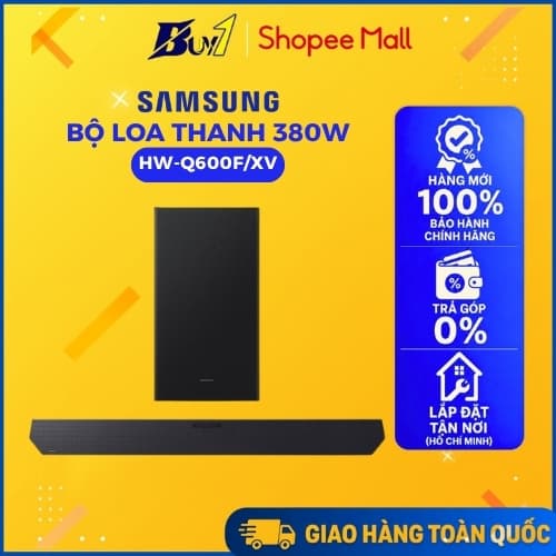 Bộ Loa Thanh Samsung 380W HW-Q600F/XV - Ảnh 6