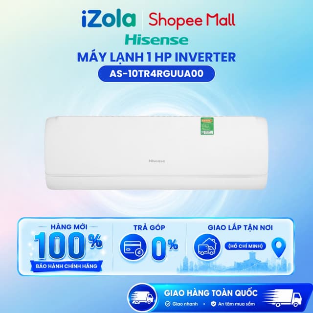 AS-10TR4RGUUA00 - Máy lạnh Hisense Inverter 1 HP AS-10TR4RGUUA00 - Hàng chính hãng - Ảnh 8