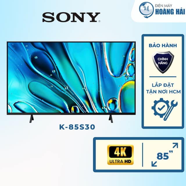 K-85S30 | Google Tivi Sony 4K 85 inch K-85S30 - Ảnh 6