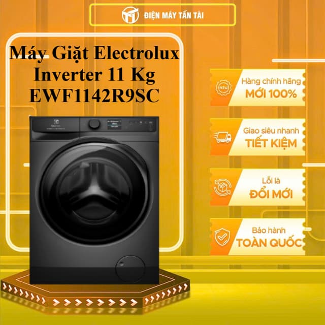 [Công lắp đặt 0Đ HN HCM] - EWF1142R9SC - Máy giặt Electrolux UltimateCare 900 Inverter 11 kg - Ảnh 12