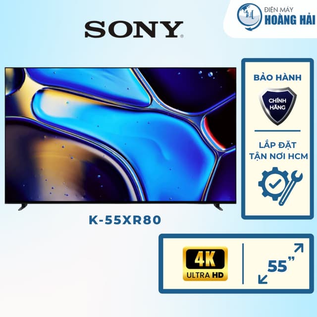 K-55XR80 | Google Tivi OLED Sony AI 4K 55 inch K-55XR80 - Ảnh 1