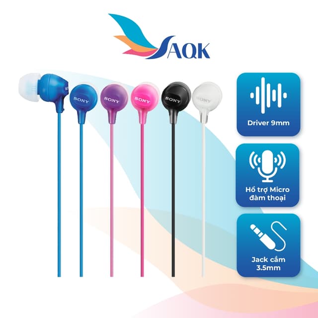 Tai nghe có dây Sony MDR-EX15AP - Hàng chính hãng - Ảnh 10