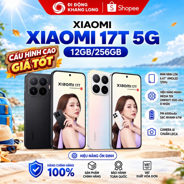 Điện thoại Xiaomi 17T 5G 12GB/256GB - Hàng Chính Hãng. - Ảnh 2