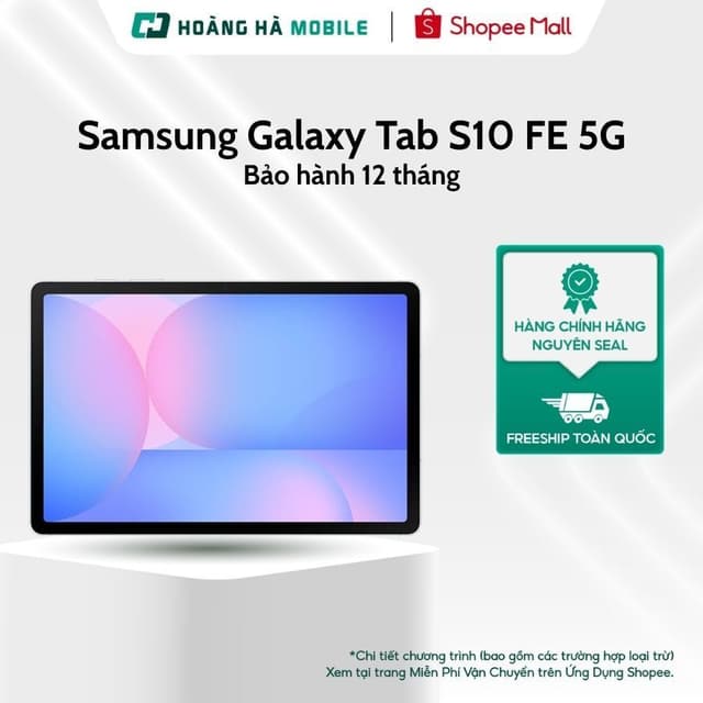 Máy tính bảng Samsung Galaxy Tab S10 FE 5G 8GB/128GB - Chính hãng - Ảnh 11