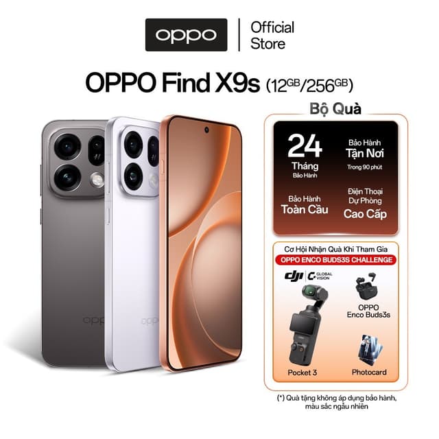 [LIVE] Điện thoại OPPO FIND X9s 12GB/256GB - Hàng chính hãng - Ảnh 4