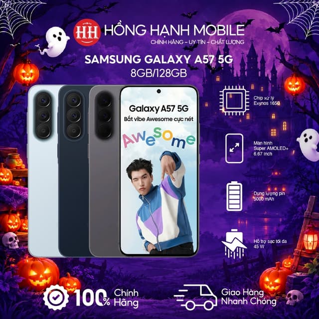 Điện Thoại Samsung Galaxy A57 5G 8GB/128GB - Hàng Chính Hãng - Ảnh 7