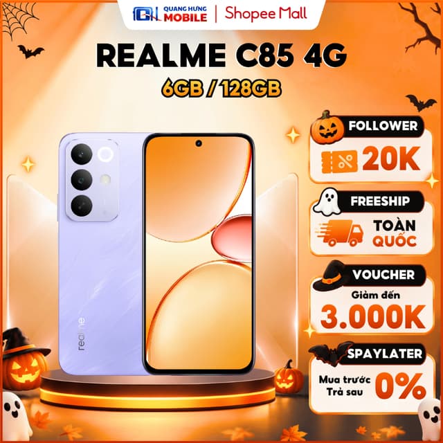 Điện Thoại Realme C85 4G 6GB/128GB - Hàng Chính Hãng Chưa Kích Hoạt - Ảnh 11