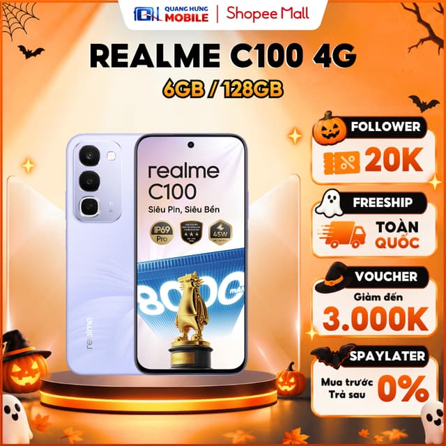 Điện thoại Realme C100 4G 6GB/128GB - Hàng Chính Hãng - Chưa Kích Hoạt - Ảnh 8