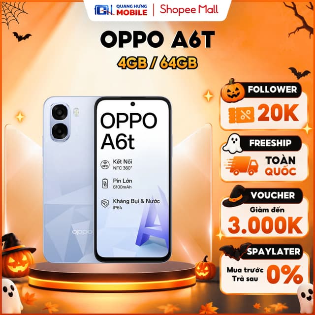 Điện Thoại Oppo A6T 4GB/64GB - Hàng Chính Hãng - Đã Kích Hoạt - Ảnh 6