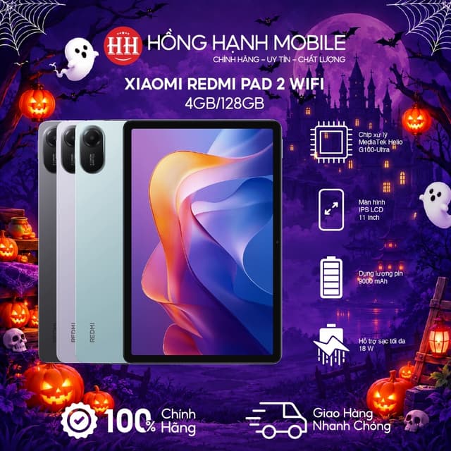 Máy Tính Bảng Xiaomi Redmi Pad 2 Wifi 4GB/128GB - Hàng Chính Hãng - Ảnh 5